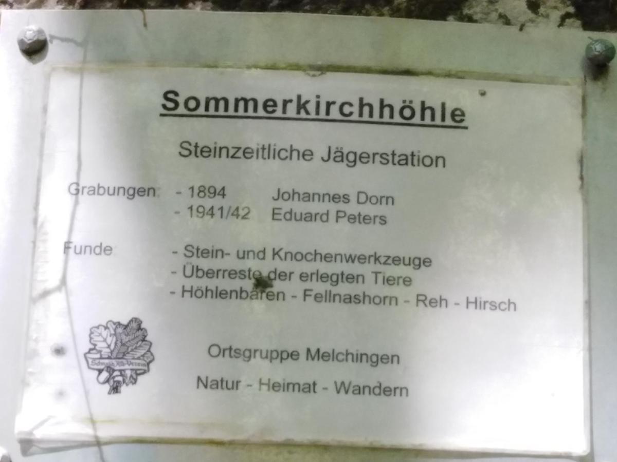 Ferienwohnung Mit Kleinem Garten Sonnenbühl Exteriör bild